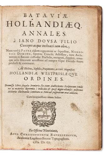 Early Books, Dutch Imprints, Five Titles in Four Volumes.